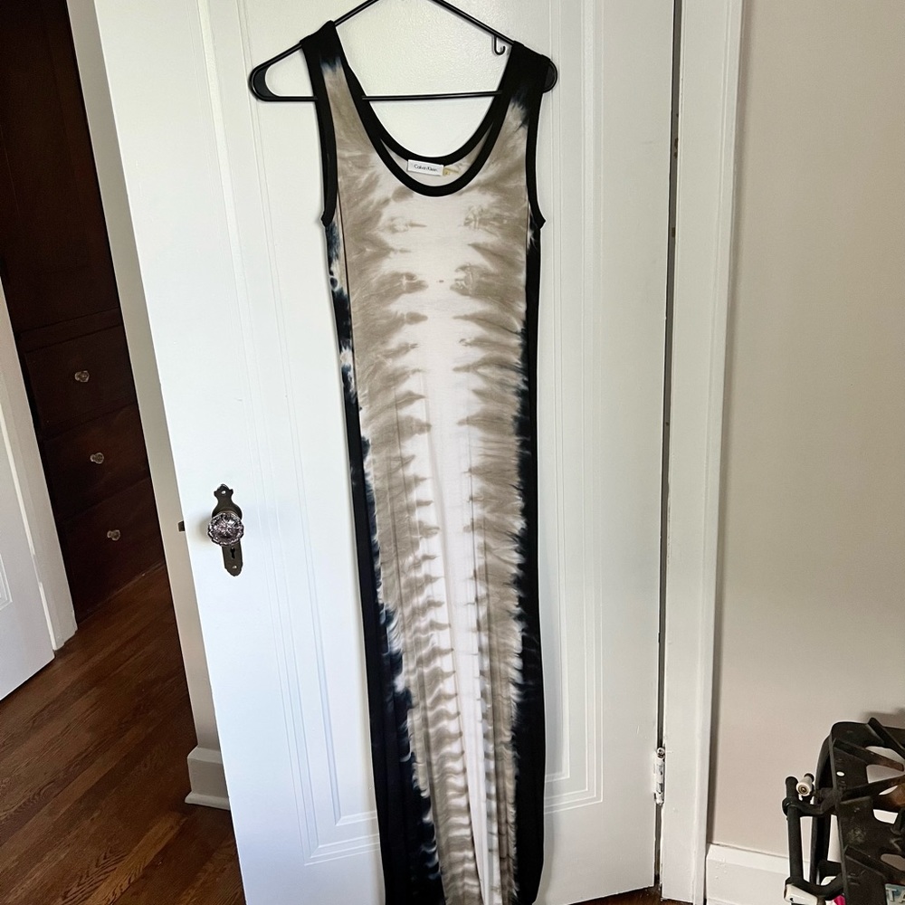 Calvin Klein cotton maxi dress